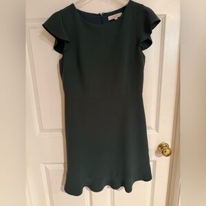 Elegant Dark Green Dress